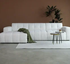 Pepp Interiors Bank Wave 2.5 zits met chaise longue links modesto 492