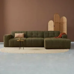 Pepp Interiors Bank Wave 2.5 zits met chaise longue rechts modesto 484