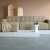 Pepp Interiors Bank Wave 2.5 zits met chaise longue links Now of Never 18