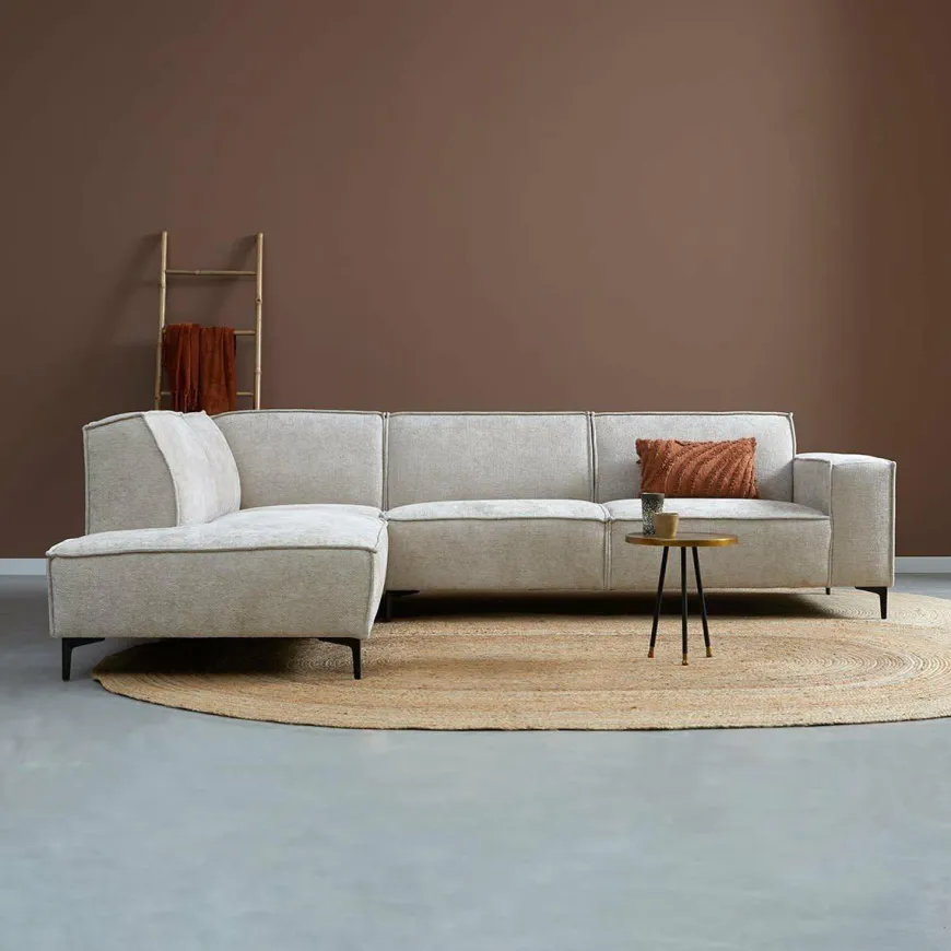 Pepp Interiors Hoekbank River - Ottoman links - Majestic 603