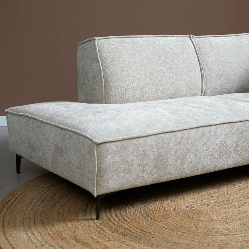Pepp Interiors Hoekbank River - Ottoman links - Majestic 603
