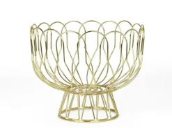 Present Time Fruitschaal Wired goud