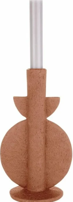 Present Time Kandelaar Bubble terracotta