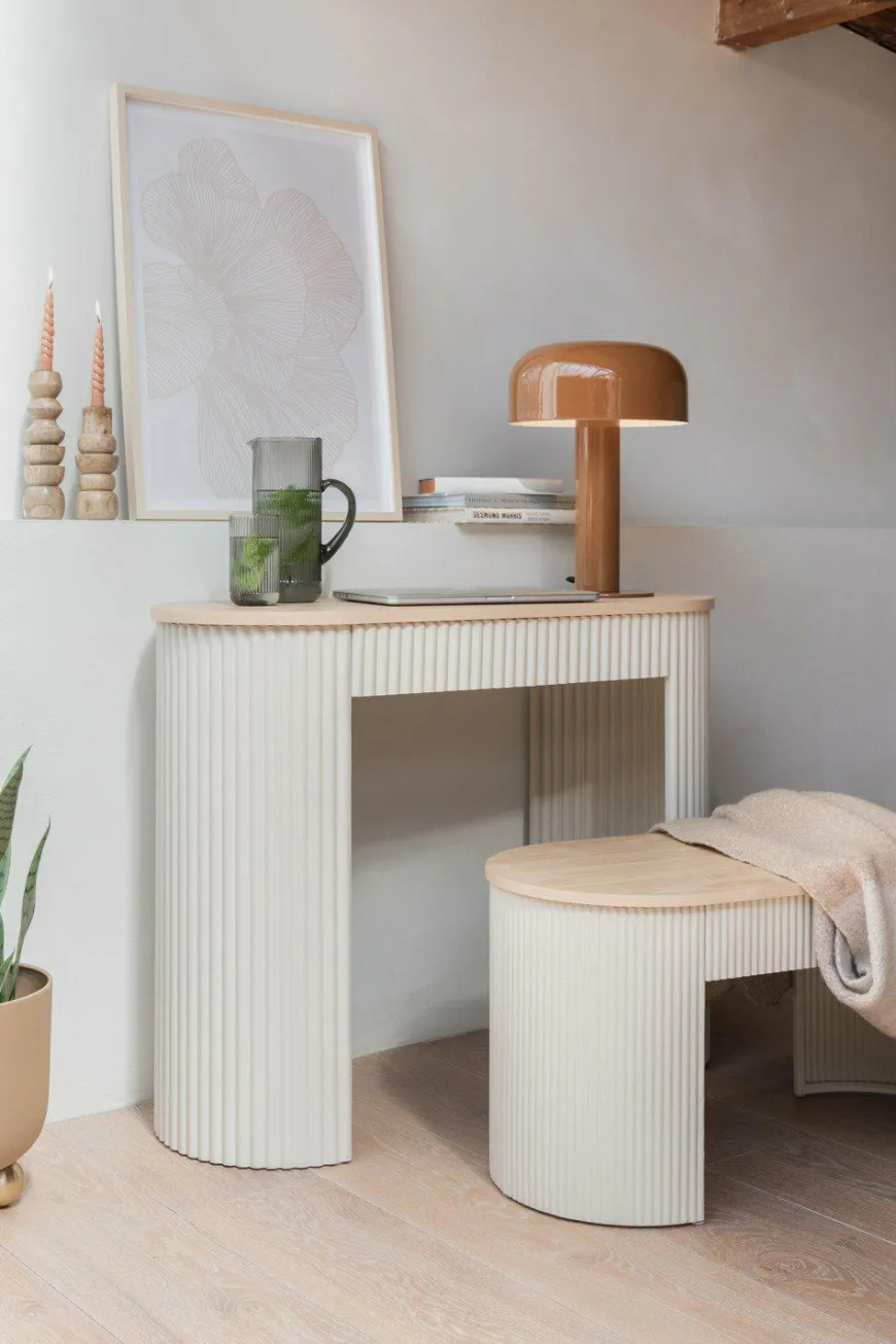 Present Time Kandelaar Formado groot mangohout naturel