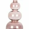 Present Time Kandelaar Layered Circles groot roze