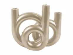 Present Time Kandelaar Rings medium - Metallic Goud