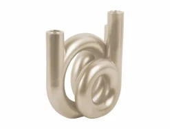 Present Time Kandelaar Rings medium - Metallic Goud