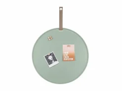 Present Time Memobord Perky metaal jadegroen met ophangbandje en 6 magneten