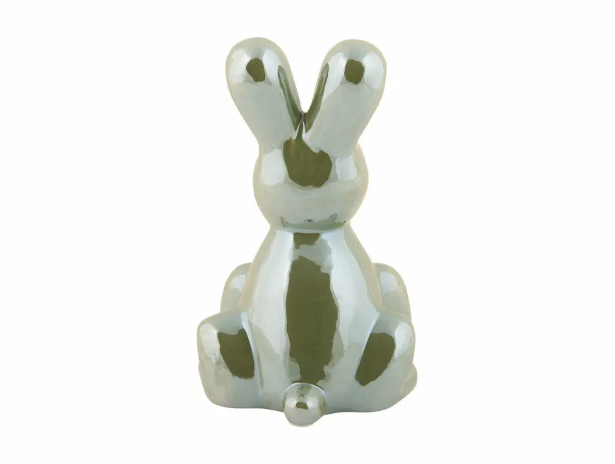 Present Time Ornament Balloon Bunny jungle groen groot