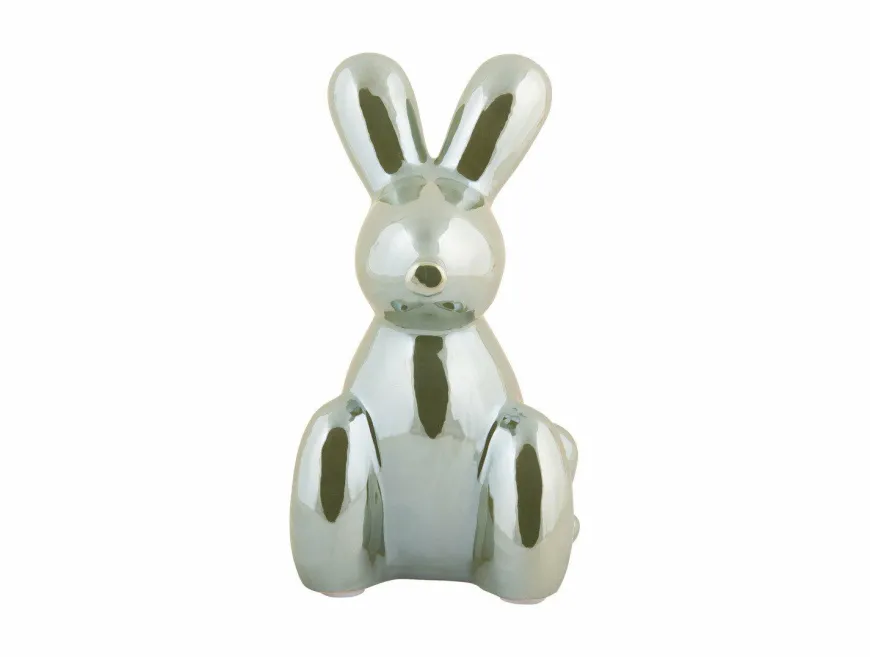 Present Time Ornament Balloon Bunny jungle groen groot
