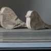 Present Time Ornament Statue Vogel marmer klein