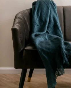 Present Time Plaid Cuddle blauw