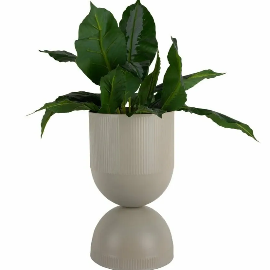 Present Time Plantenpot Tonar groot zacht warm grijs
