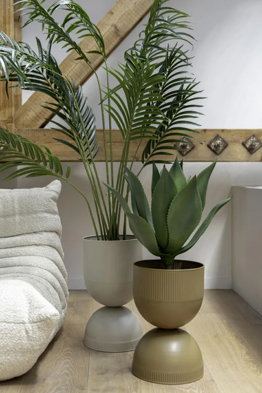 Present Time Plantenpot Tonar Medium mocca bruin