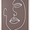 Present Time Schilderij Art Line Drawing Medium
