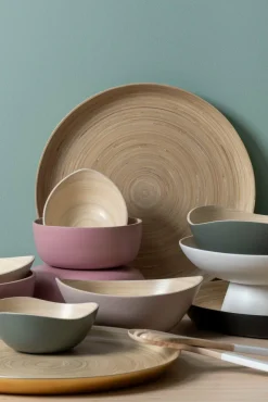 Present Time Set van 3 schalen Puro Organic groen