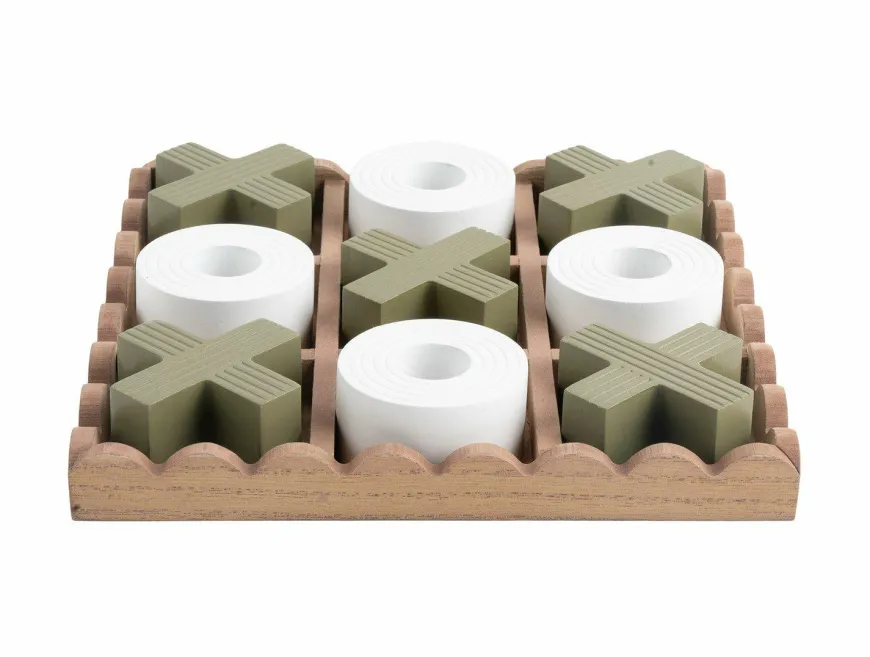 Present Time Tic Tac Toe army groen