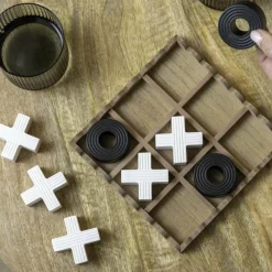 Present Time Tic Tac Toe zwart