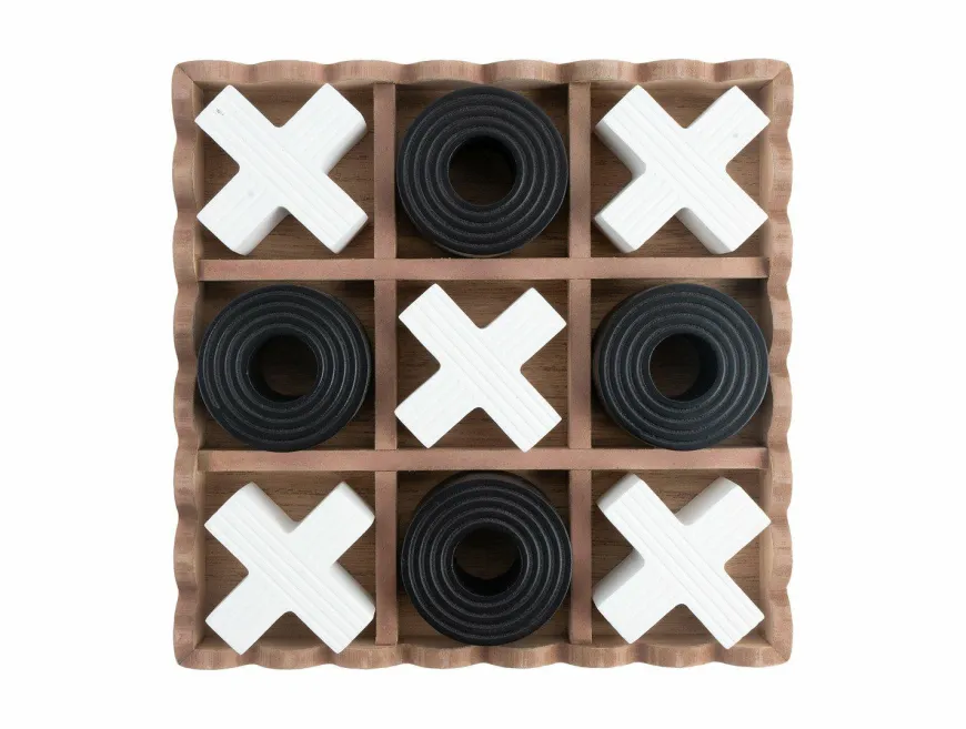 Present Time Tic Tac Toe zwart