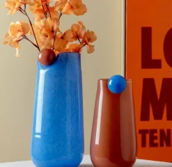 Present Time Vaas Bolita Large zacht blauw