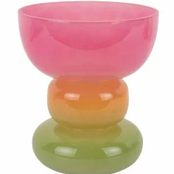 Present Time Vaas Funky Vibes glas breed multi colour