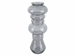 Present Time Vaas Morgana glas groot donkergrijs