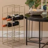 Present Time Wijnrek Dual Floor metaal goud