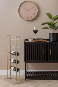 Present Time Wijnrek Single Floor metaal goud
