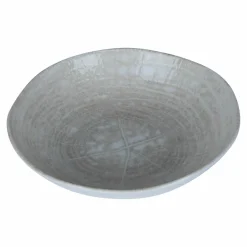 PTMD Diep bord Kaylaa Creme porselein rond 20 cm