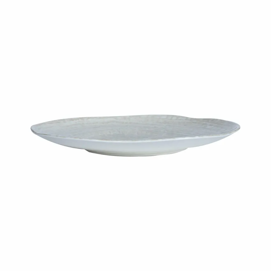 PTMD Dinerbord Kaylaa Creme porselein rond L - 28 cm