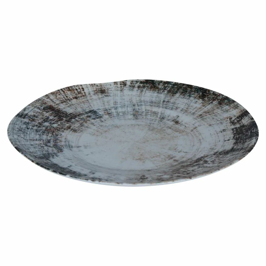 PTMD Dinerbord Kaylaa Multicolor porselein rond L - 28 cm