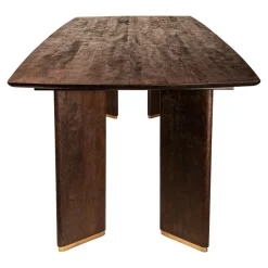 PTMD Eettafel Liber mango bruin gouden poot 280 cm