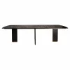 PTMD Eettafel Liber mango zwart gouden poot 200 cm