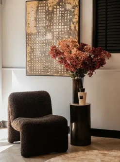 PTMD Fauteuil Oslo teddy coffee