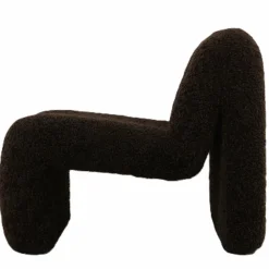 PTMD Fauteuil Oslo teddy coffee