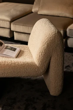 PTMD Fauteuil Oslo teddy beige