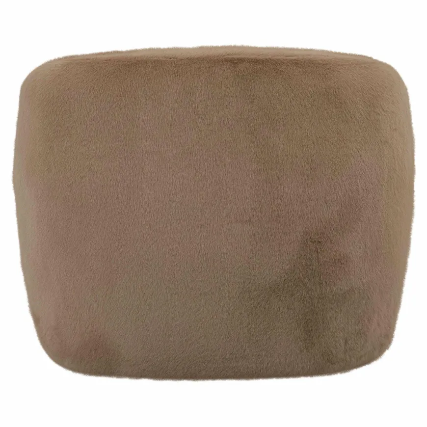 PTMD Fauteuil Aphrodite fur mokka