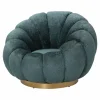 PTMD Fauteuil Daisy Euphoria Teal
