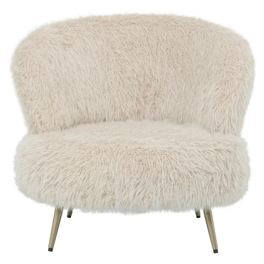 PTMD Fauteuil Franklyn Hair beige