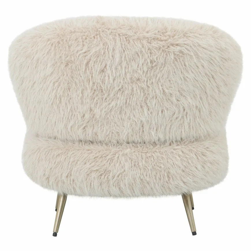 PTMD Fauteuil Franklyn Hair beige