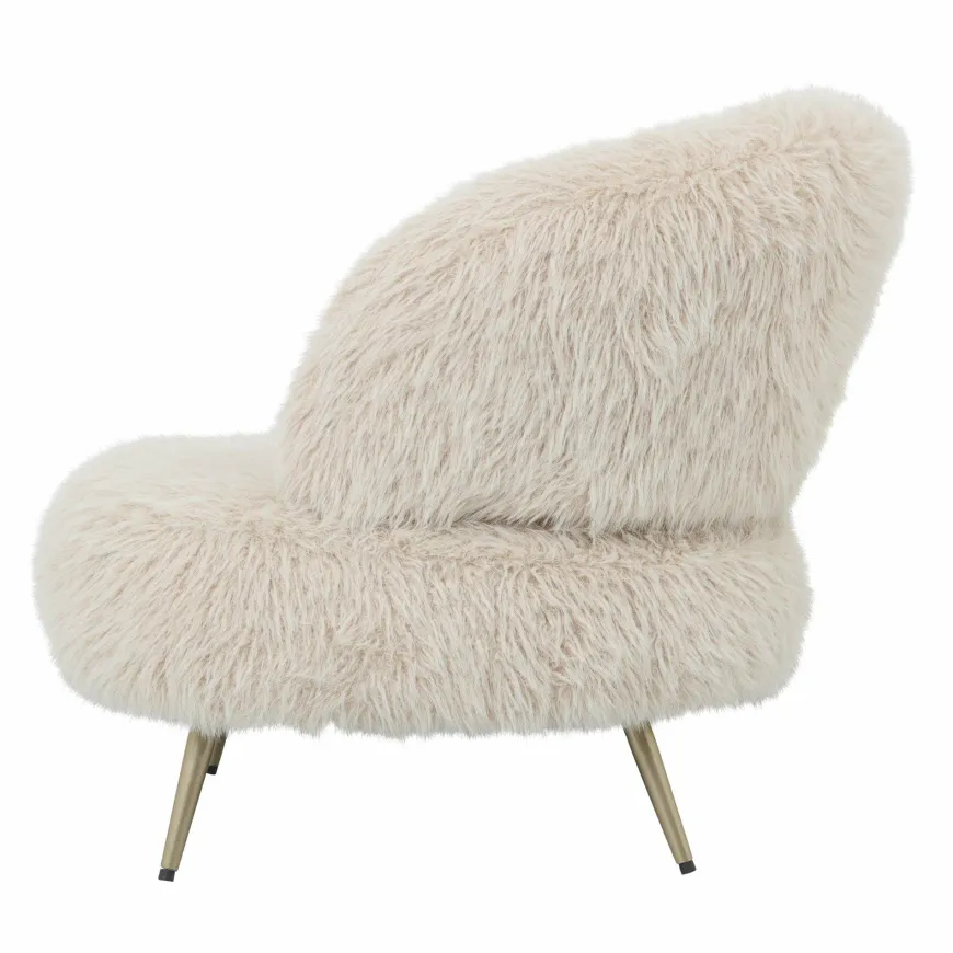 PTMD Fauteuil Franklyn Hair beige