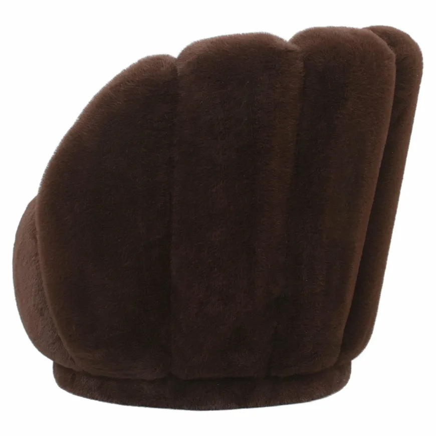 PTMD Fauteuil Furia donkerbruin