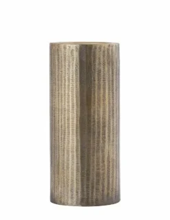 PTMD Kandelaar Jowad Antique Gold alu sheet rib M