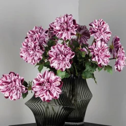 PTMD Kunstbloem Dahlia Paars