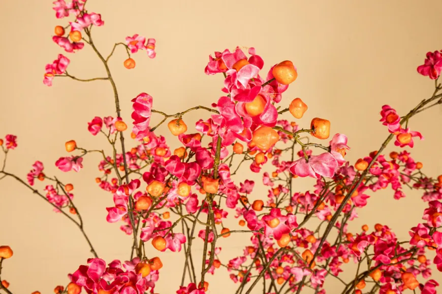 PTMD Kunsttak Euponymous roze en oranje