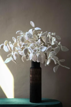 PTMD Kunsttak Leaves Plant eucalyptus soft wit