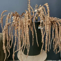 PTMD Kunsttak Twig Plant copper glitter amaranthus spray