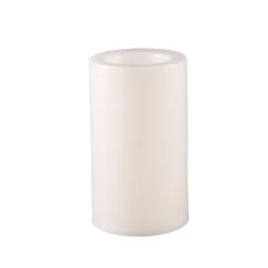 PTMD Led buiten kaars smooth top Cream L