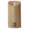 PTMD LED Light kaars met beweegbare vlam Goud M