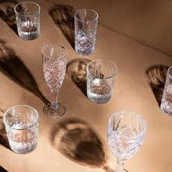 PTMD Longdrink glas Crystal clear rond - 6 stuks